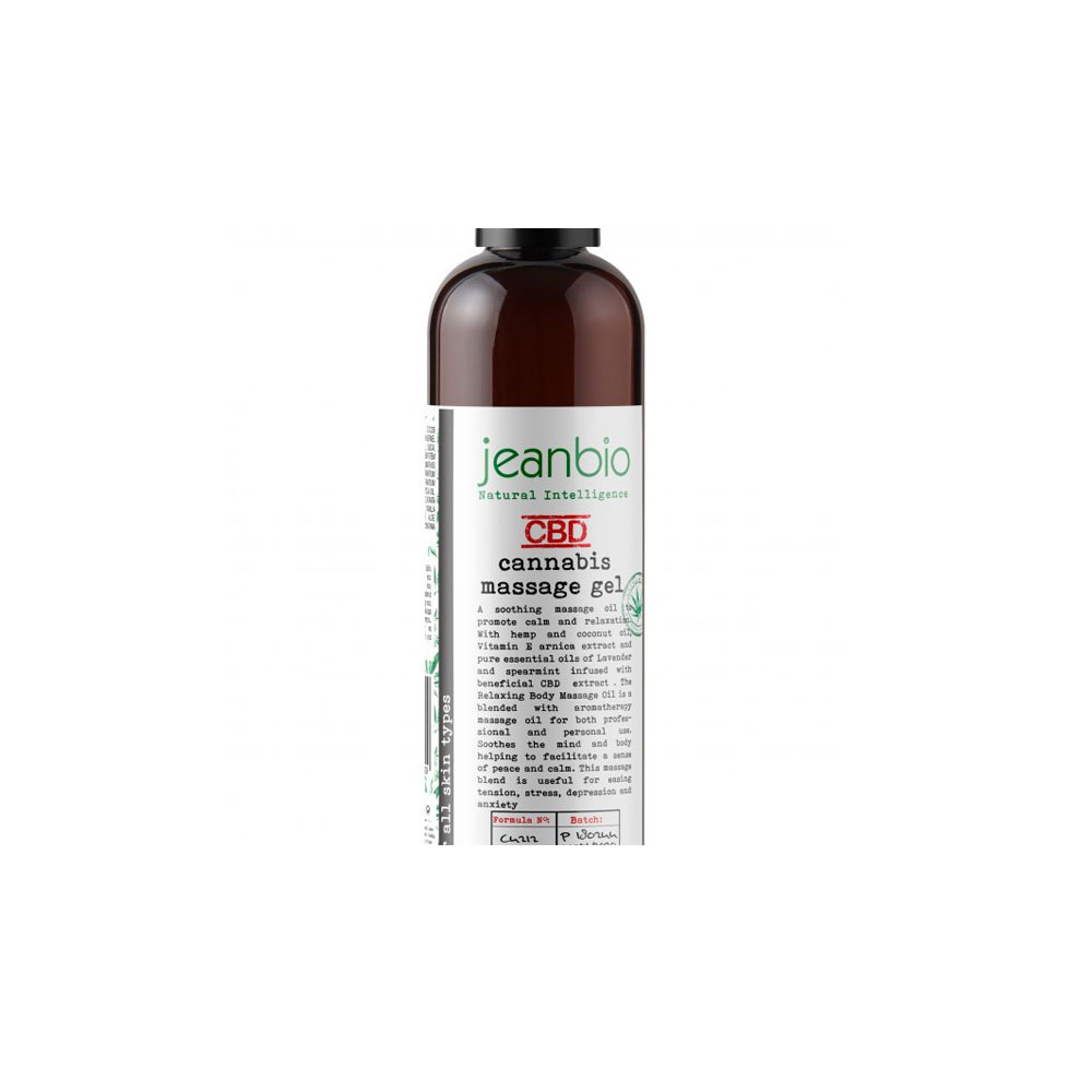 CBD Massage Oil Gel – Formula