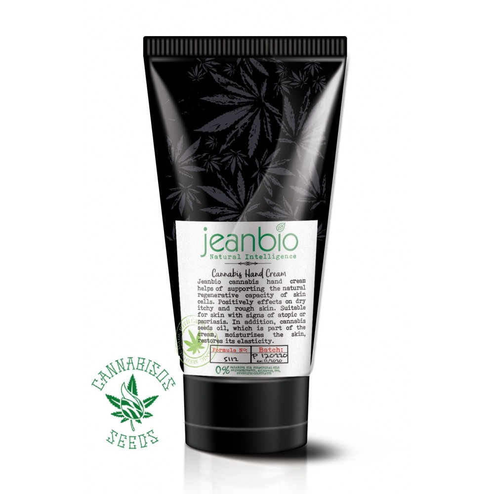 Jeanbio cannabis hand cream formula 5112 GR