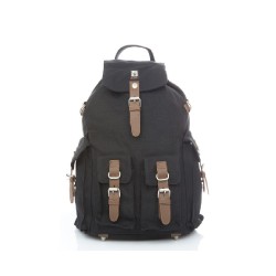 Backpack from cannabis Black Large-PURE