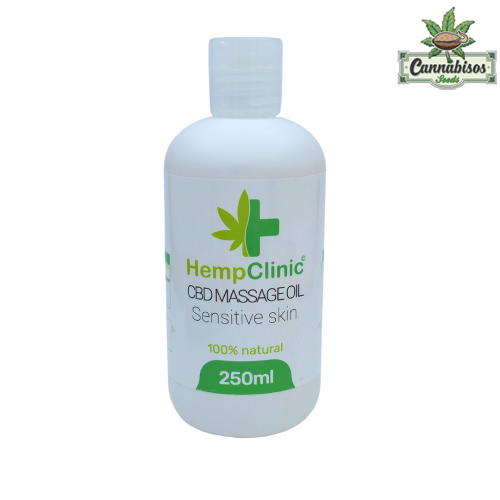 HempClinic Massage Oil Sensitive Skin 250 ml