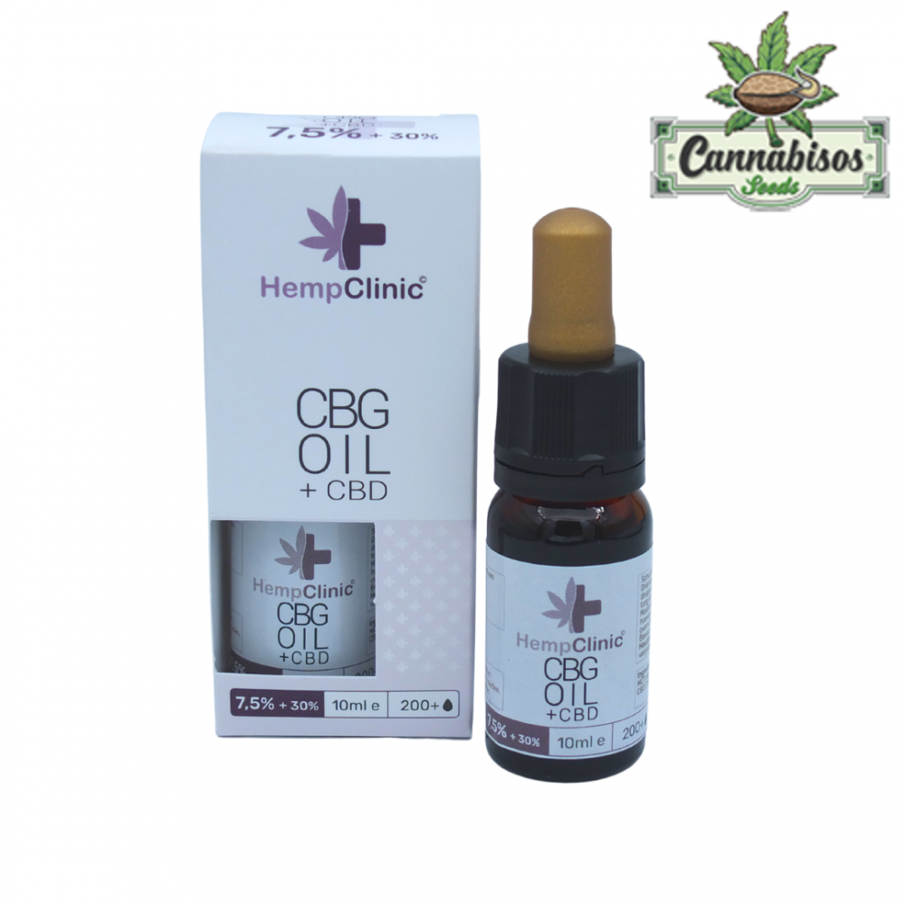 HempClinic CBG OilTraditional 7,5% + 30% CBD 10 Ml