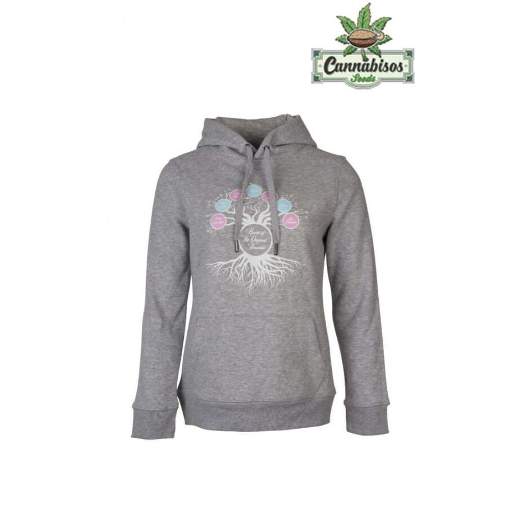 Tree of Life- Classic Collection – Women Hoodie – Grey